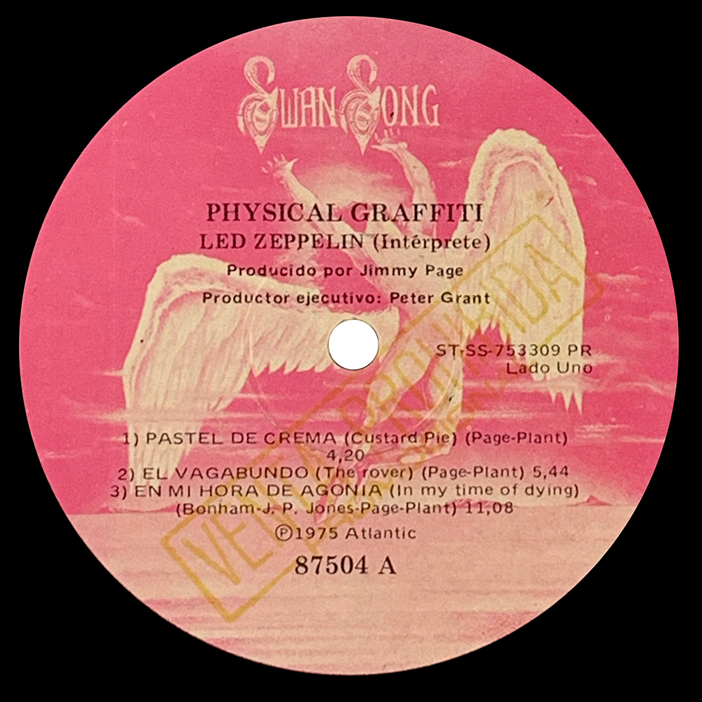 LP <br>Physical Graffiti <br>Argentina (87504/5) Promo - Image 5