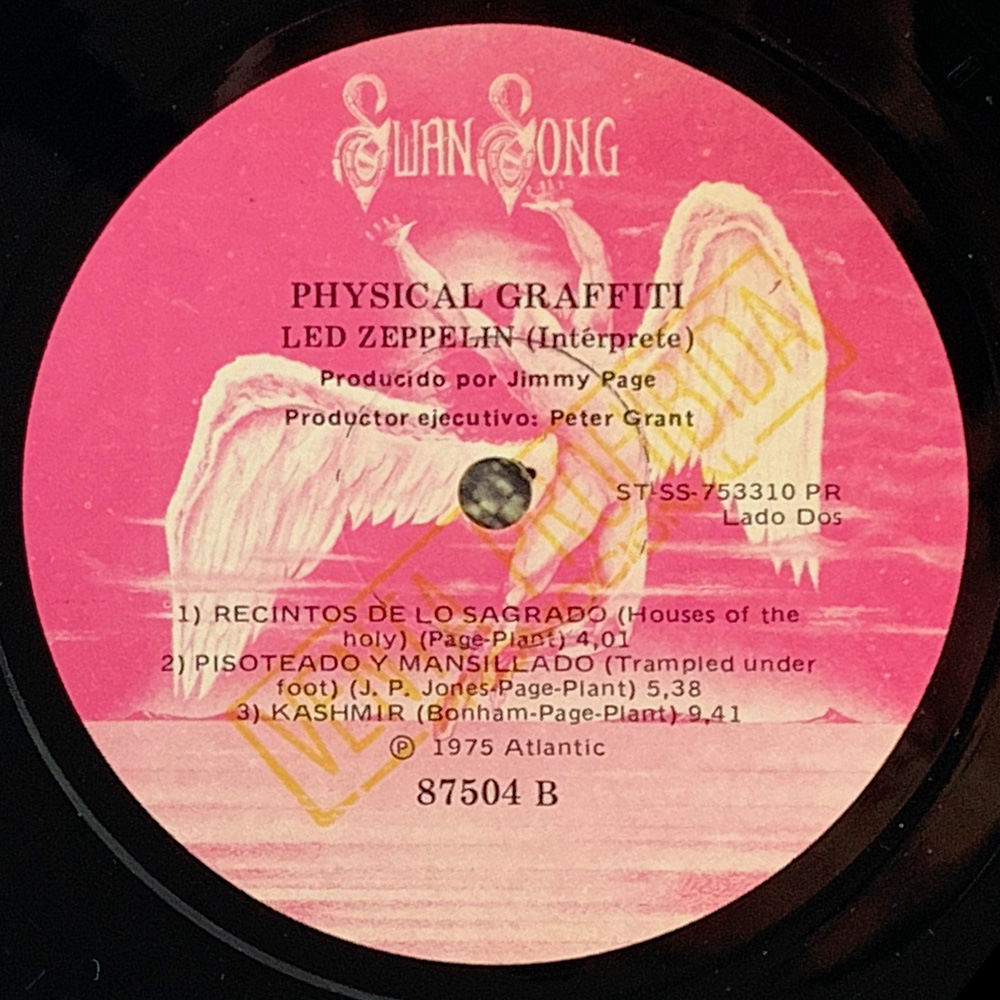 LP <br>Physical Graffiti <br>Argentina (87504/5) Promo - Image 6