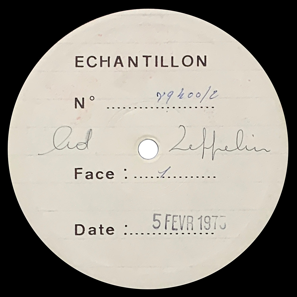 LP <br>Physical Graffiti <br>France (89400) Test Pressing