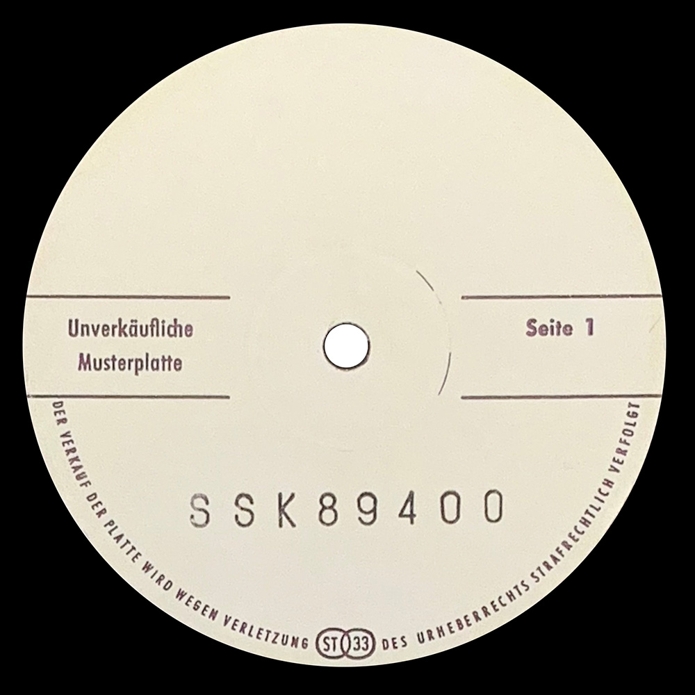 LP <br>Physical Graffiti <br>Germany (SSK 89400) Test Pressing