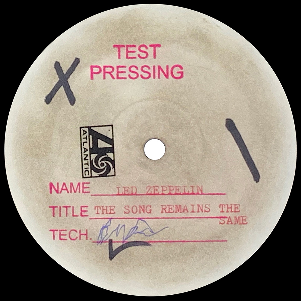 LP <br>TSRTS <br>UK (250161) Test Pressing
