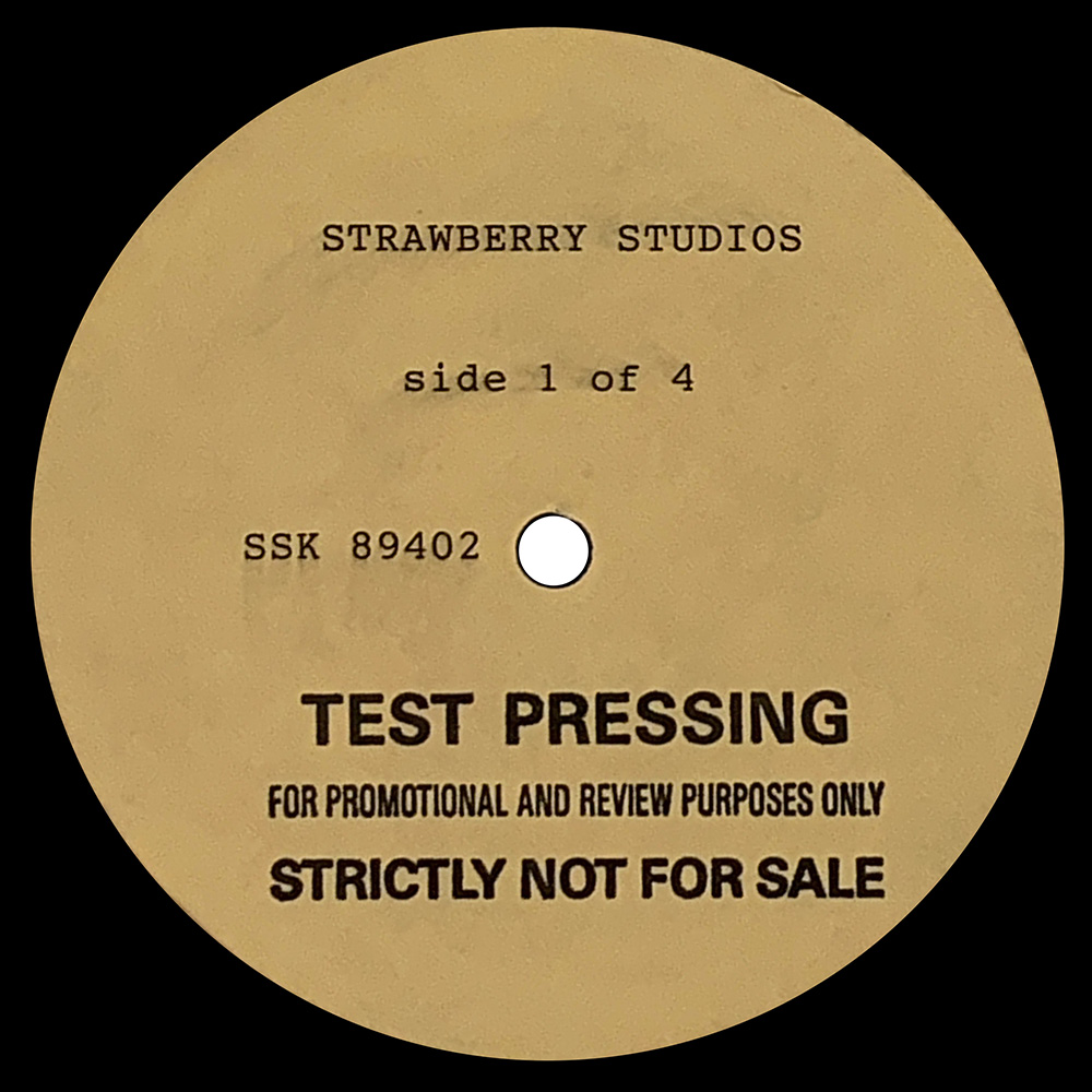 LP <br>TSRTS <br>UK (SSK 89402) Test Pressing