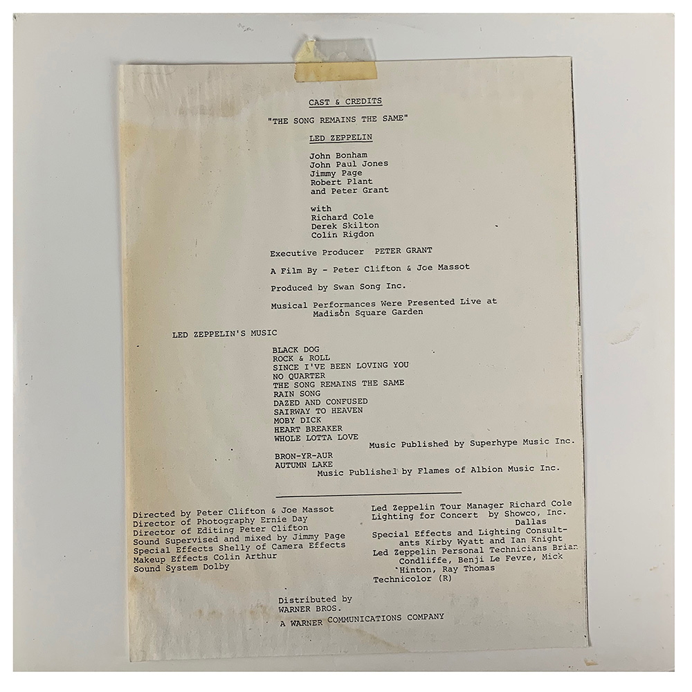 LP <br>TSRTS <br>USA (SS2-201) Promo