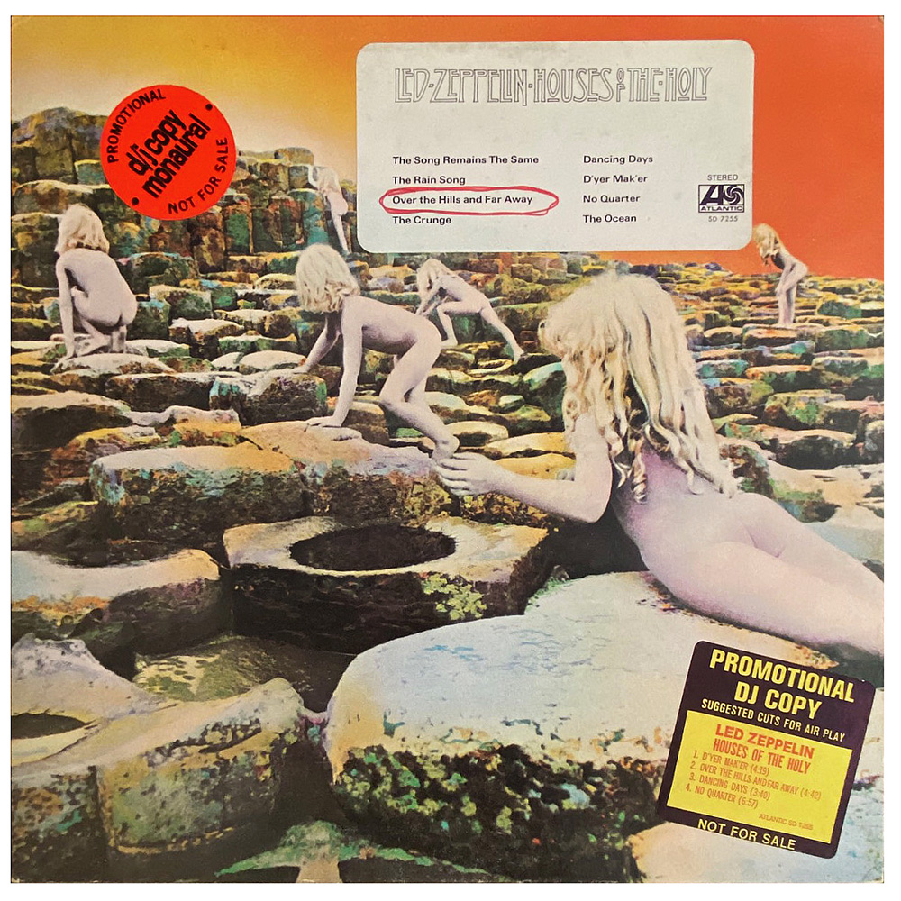 LP <br>Houses of the Holy <br>USA, Mono (SD 7255) Promo