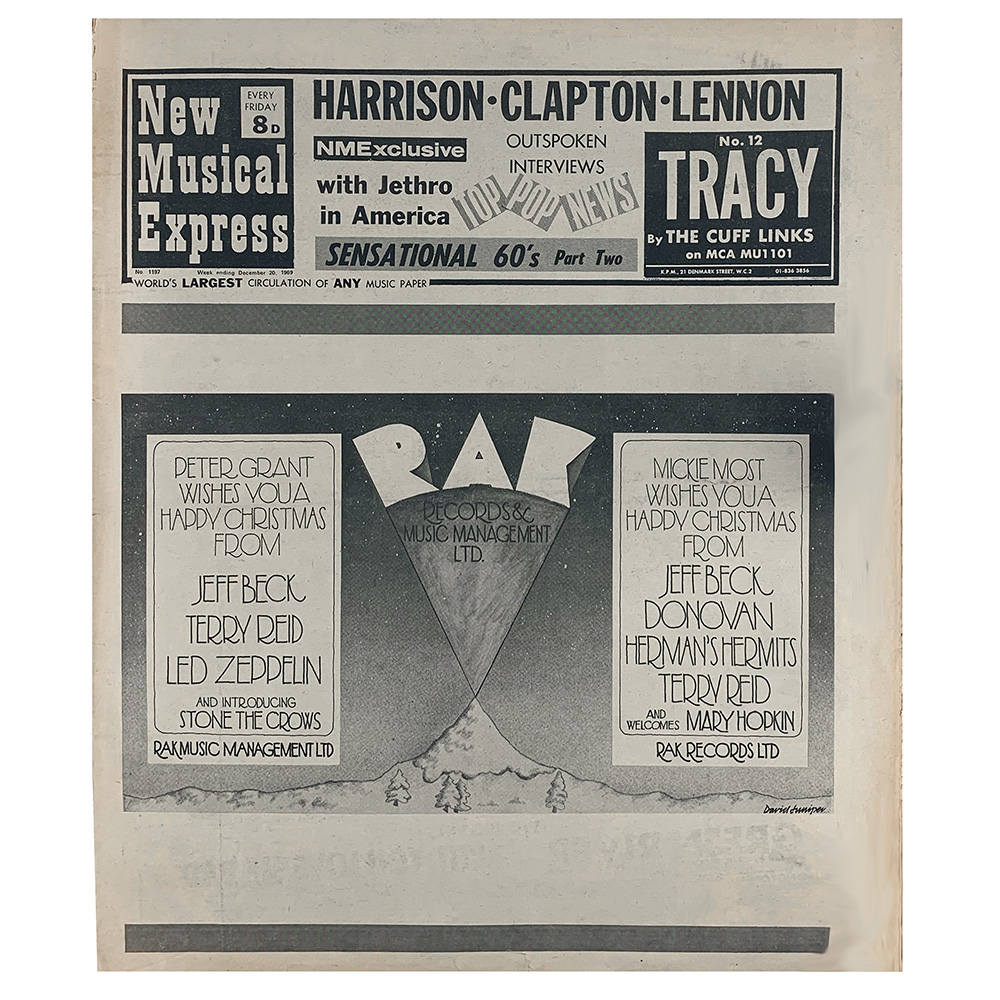 Magazine <br>New Musical Express (1969)