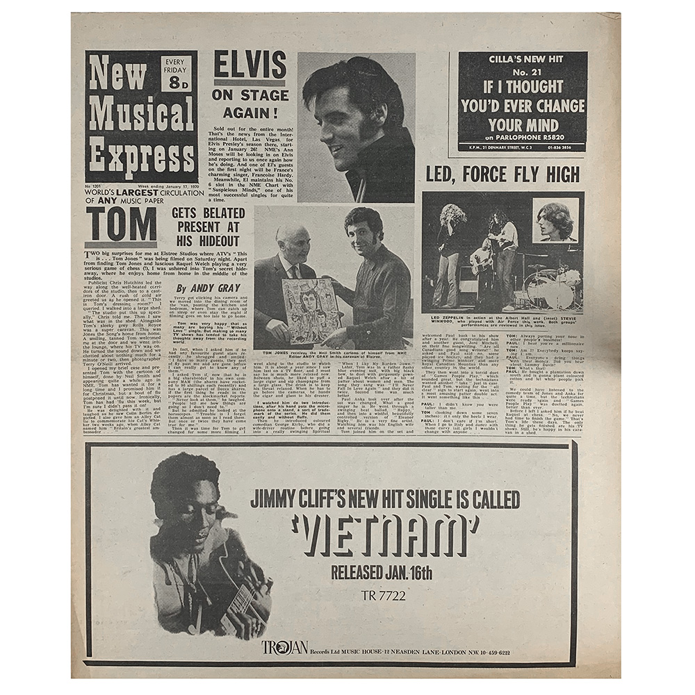 Magazine <br>New Musical Express (1970)