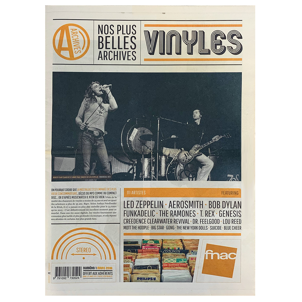 Magazine <br>Vinyles (2016)