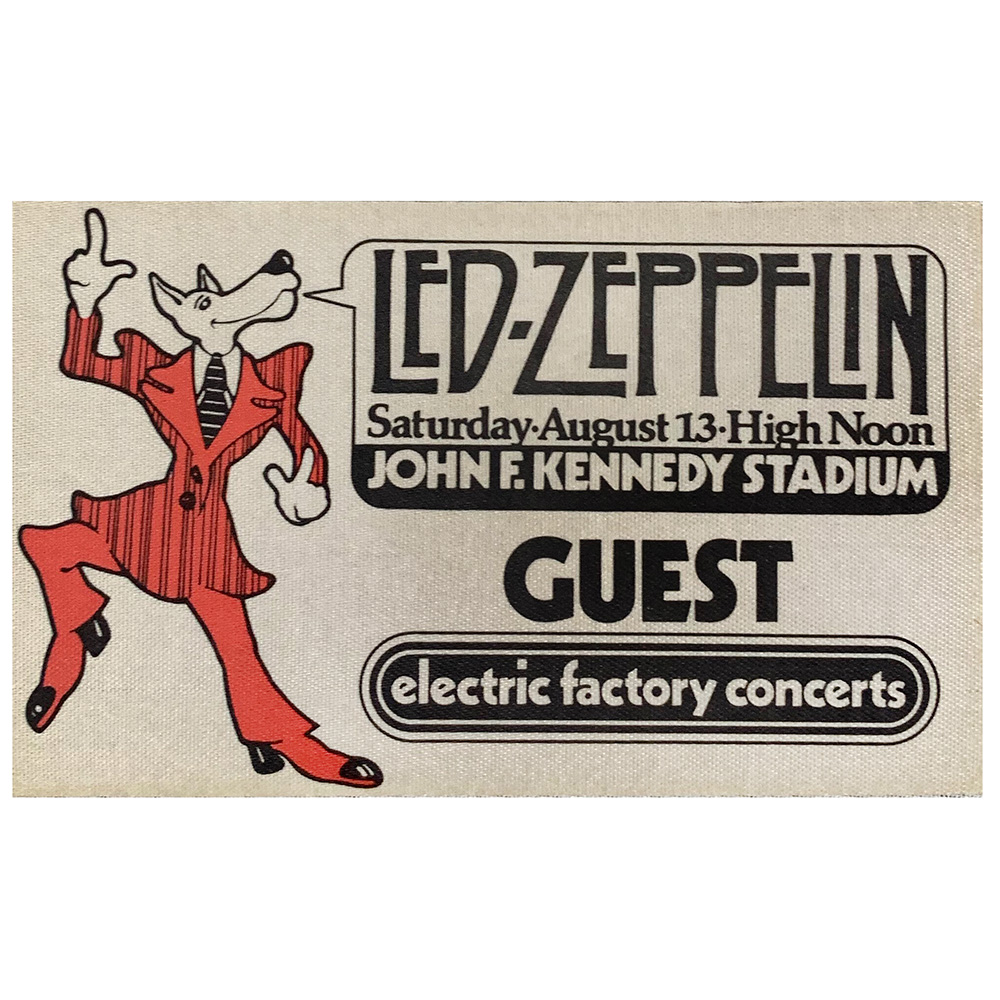 Concert Pass <br>1977.08.13 <br>Philadelphia, Guest