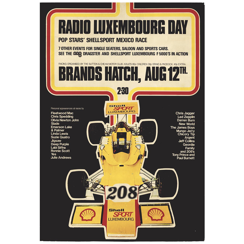 Radio Luxembourg Day (1973) <br>Poster (UK)