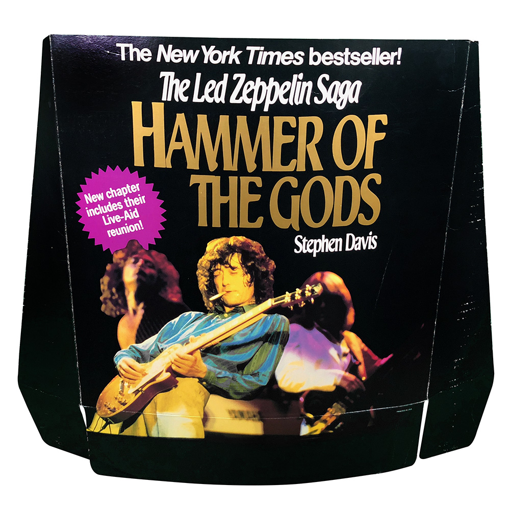 Hammer of the Gods <br>Display, Bin Header (1985)