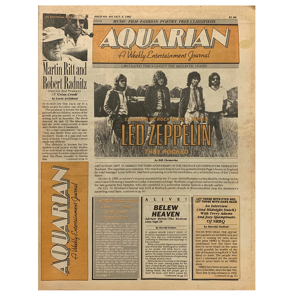 Magazine <br>Aquarian (1983)