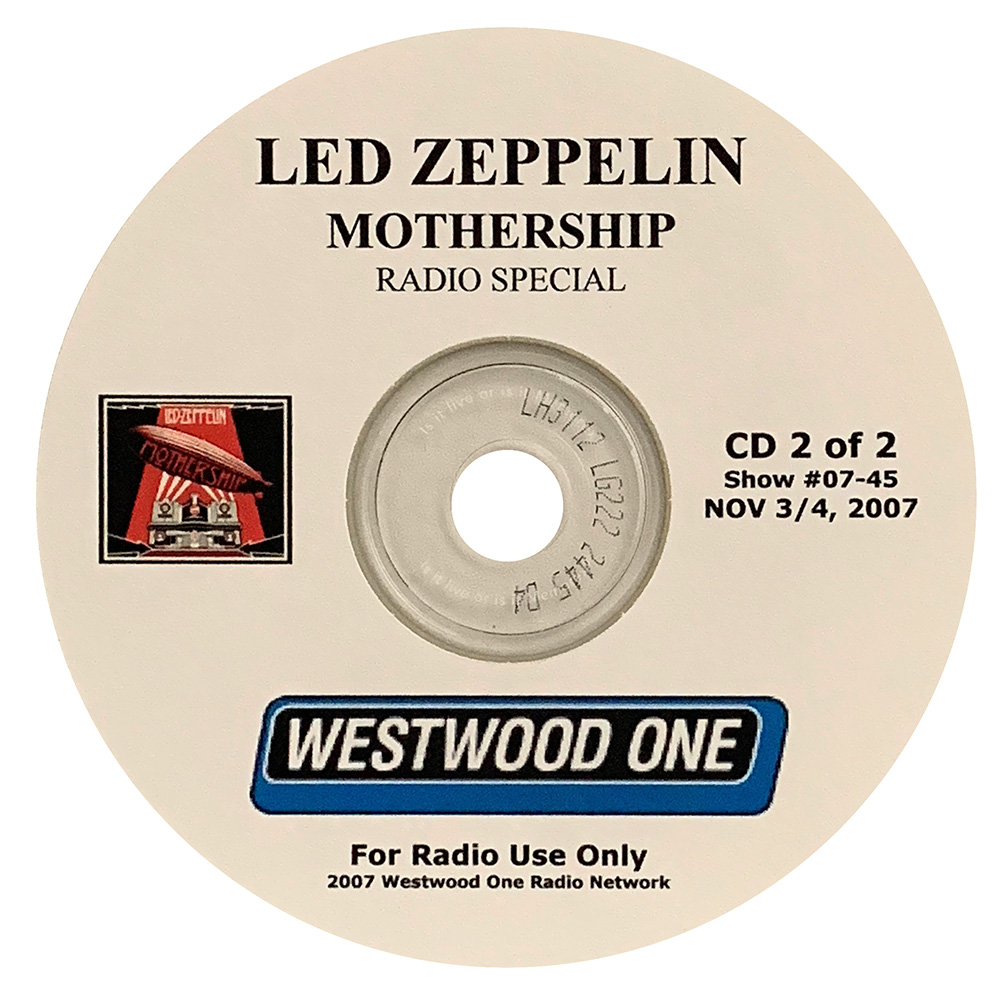 Mothership <br>CD, Radio Special, Westwood One (USA)