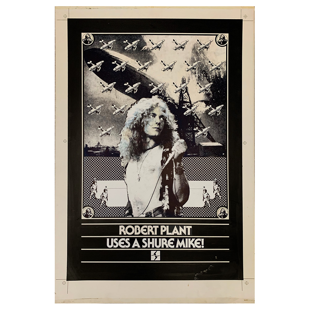 Shure Microphone (1977) <br>Poster, Prototype (UK) - Image 2