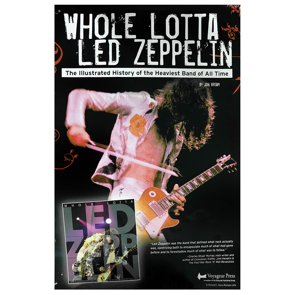 Poster <br>Whole Lotta Led Zeppelin Book (2008)