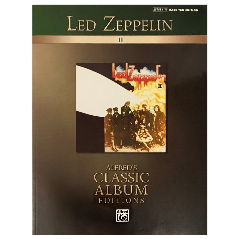 Songbook <br>Led Zeppelin II, Authentic Bass Edition (USA)