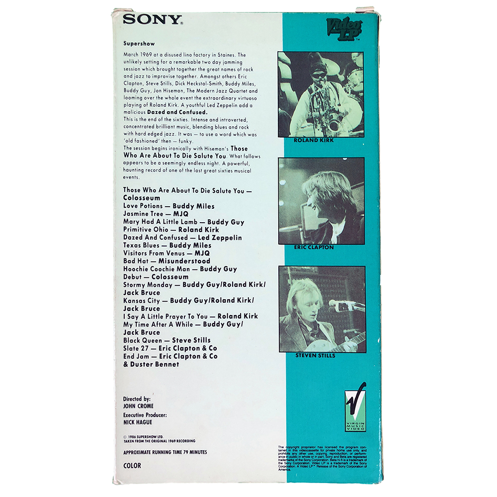 Supershow <br>VHS (1986) - Image 2