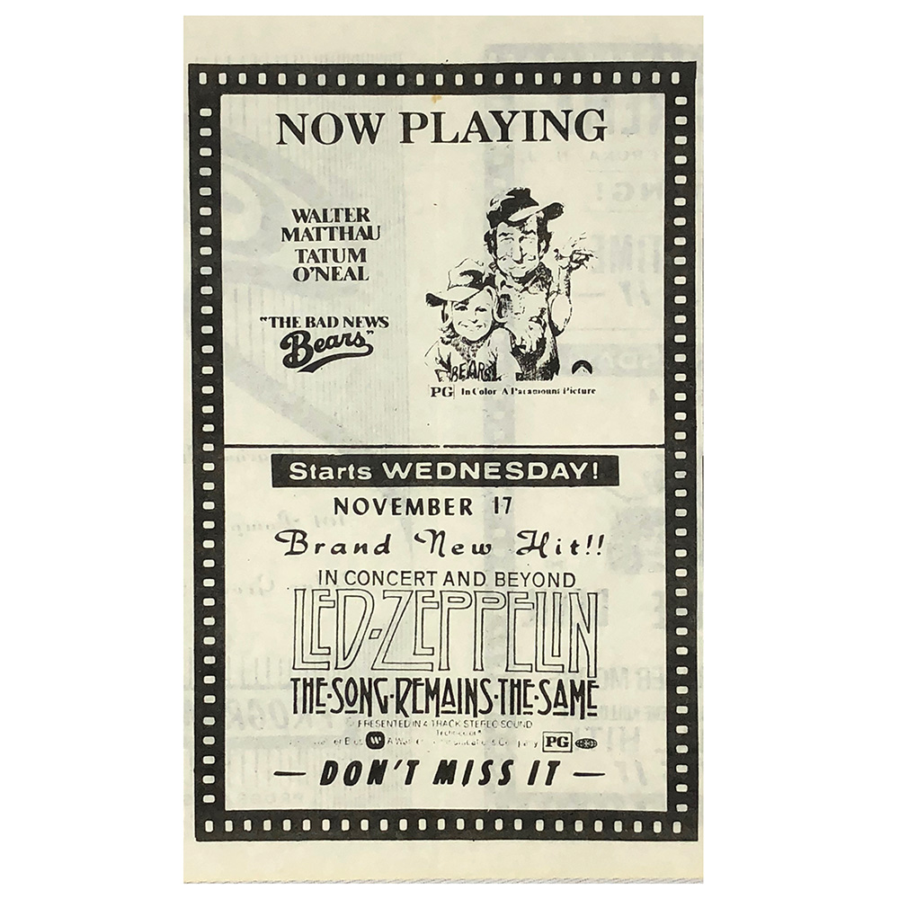 TSRTS (1976) <br>Advertisement (USA)