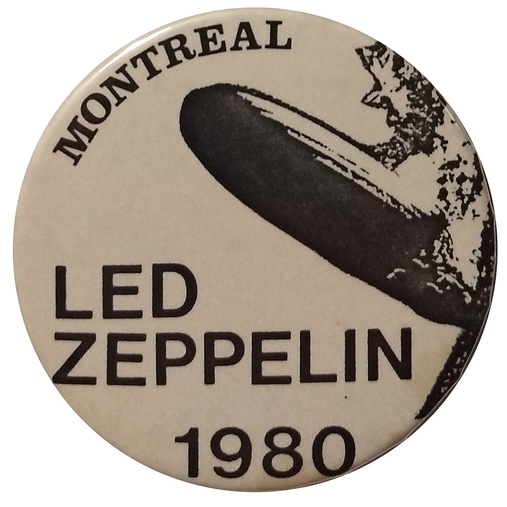Concert Rarity <br>1980.10.17 <br> Montreal, Pin