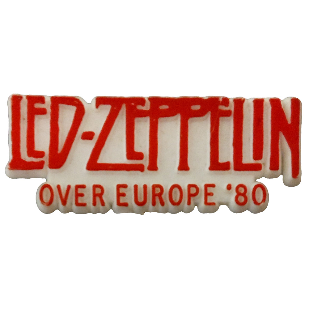Concert Rarity <br>1980 <br>Over Europe Tour, Pin