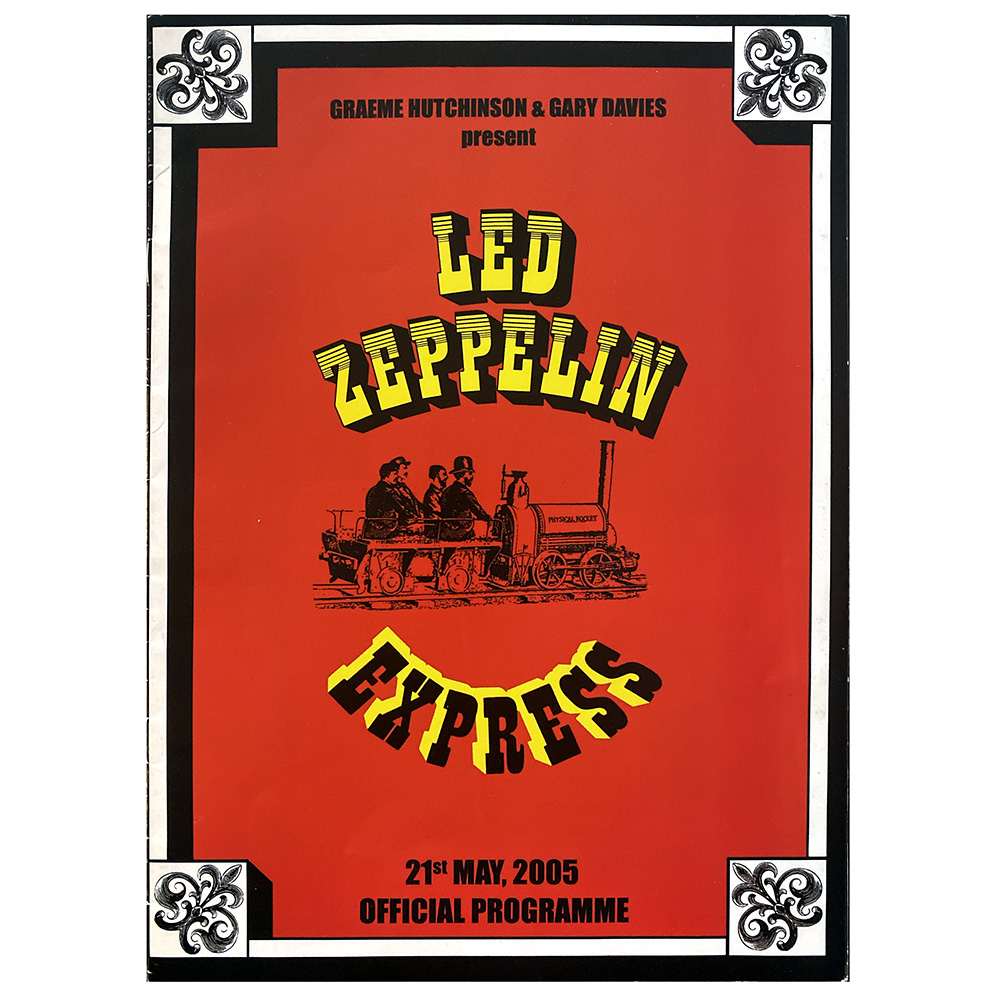 Convention <br>Led Zeppelin Express, Program (2005)