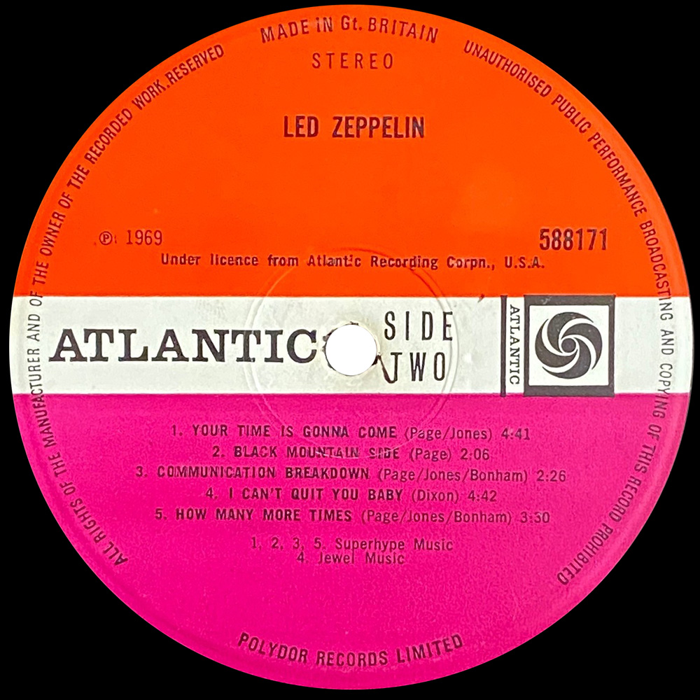 LP <br>Led Zeppelin <br>UK (588171) #01 - Image 4