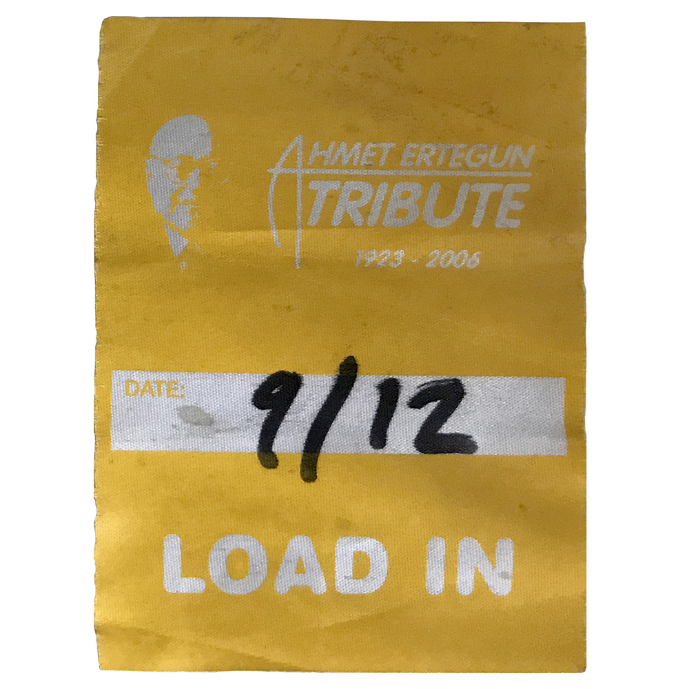 Concert Pass <br>2007.12.10 <br>London, Crew