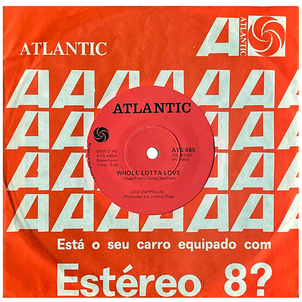 Single <br>Angola (ATS 485) <br>Whole Lotta Love  /  Living Loving Maid