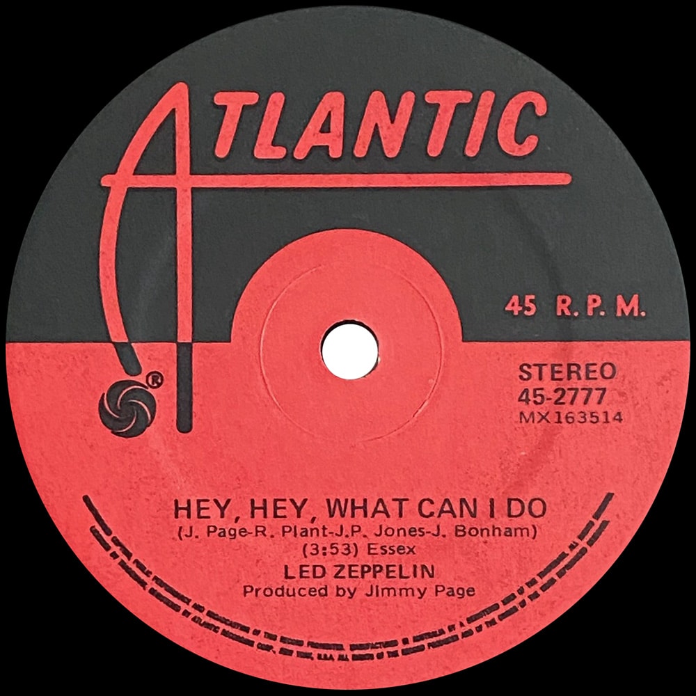 Single <br>Australia (45-2777) <br>Immigrant Song / Hey, Hey, What Can I Do (Promo) - Image 3