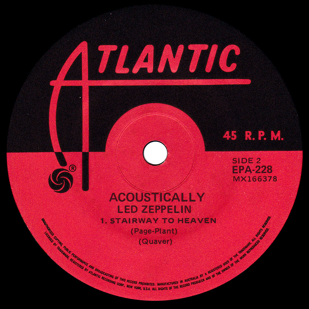 Single <br>Australia (EPA 228) <br>Acoustically (#1) - Image 4