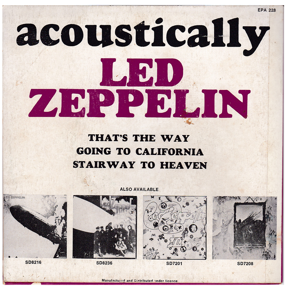 Single <br>Australia (EPA 228) <br>Acoustically (#1) - Image 2