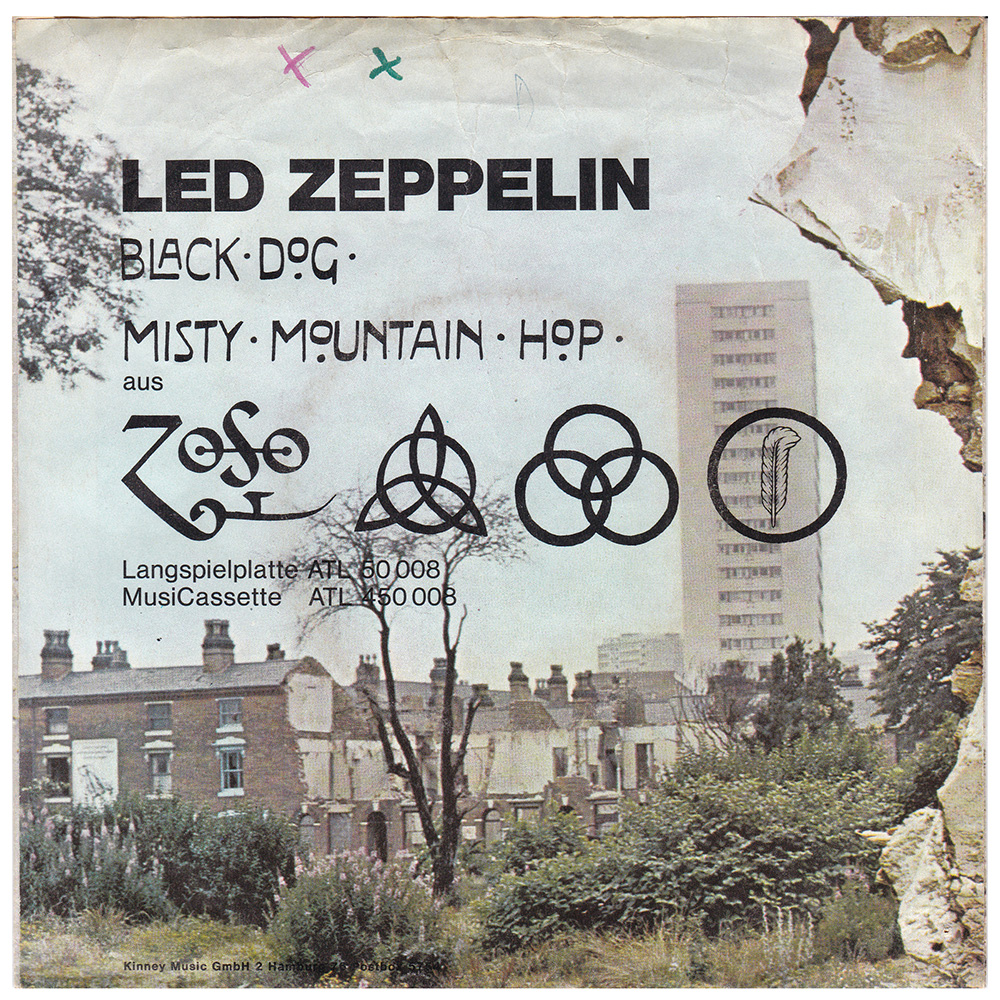 Single <br>Austria (ATL. 10.103) <br>Black Dog / Misty Mountain Hop - Image 2