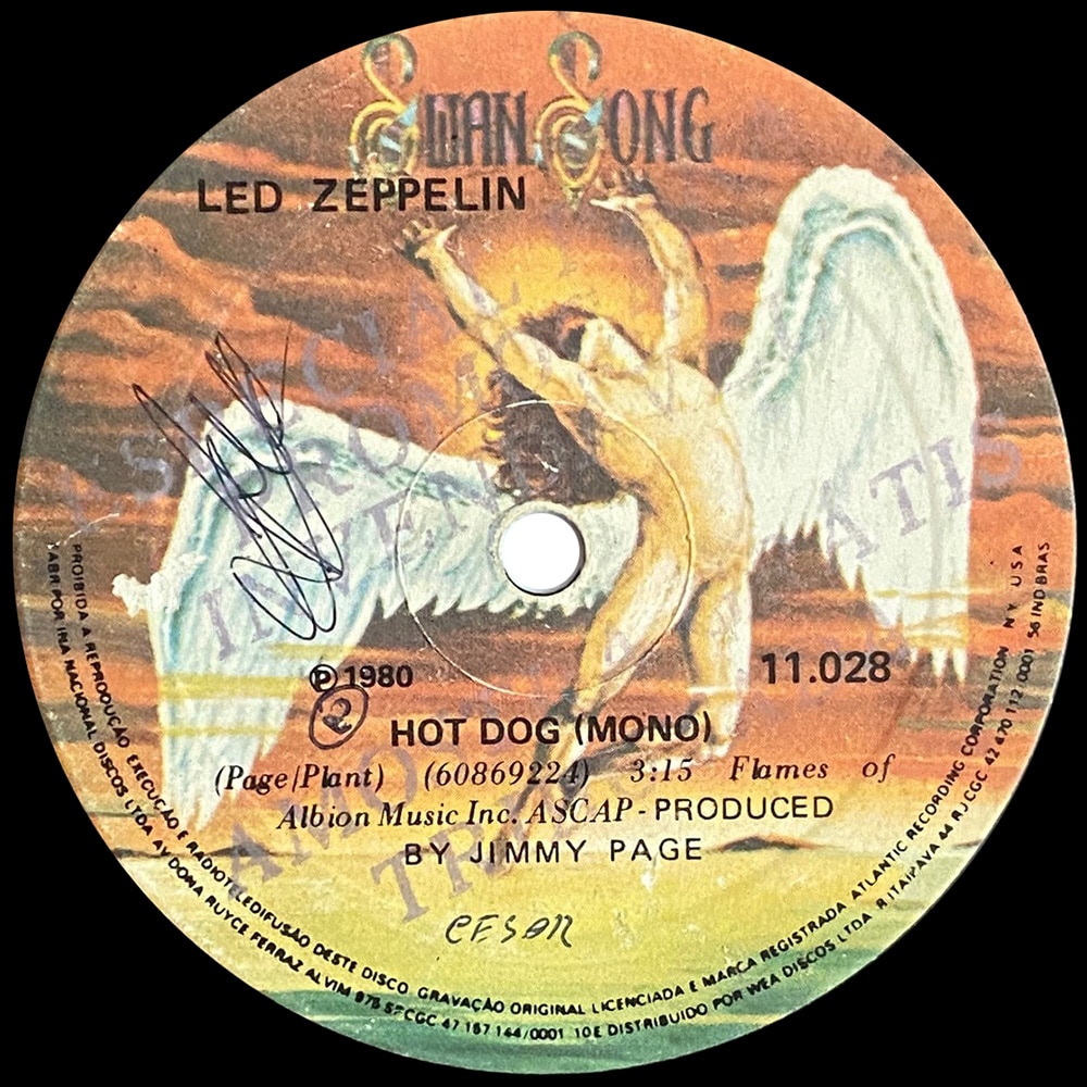 Single <br>Brazil (11.028) <br>Hot Dog / Hot Dog (Promo #2) - Image 3