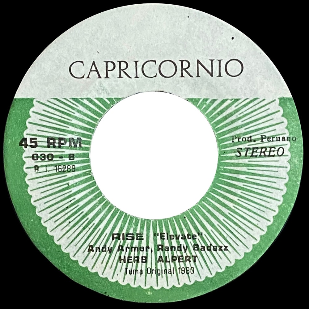 Single <br>Peru (030) <br>All My Love / Rise (Promo #1) - Image 4