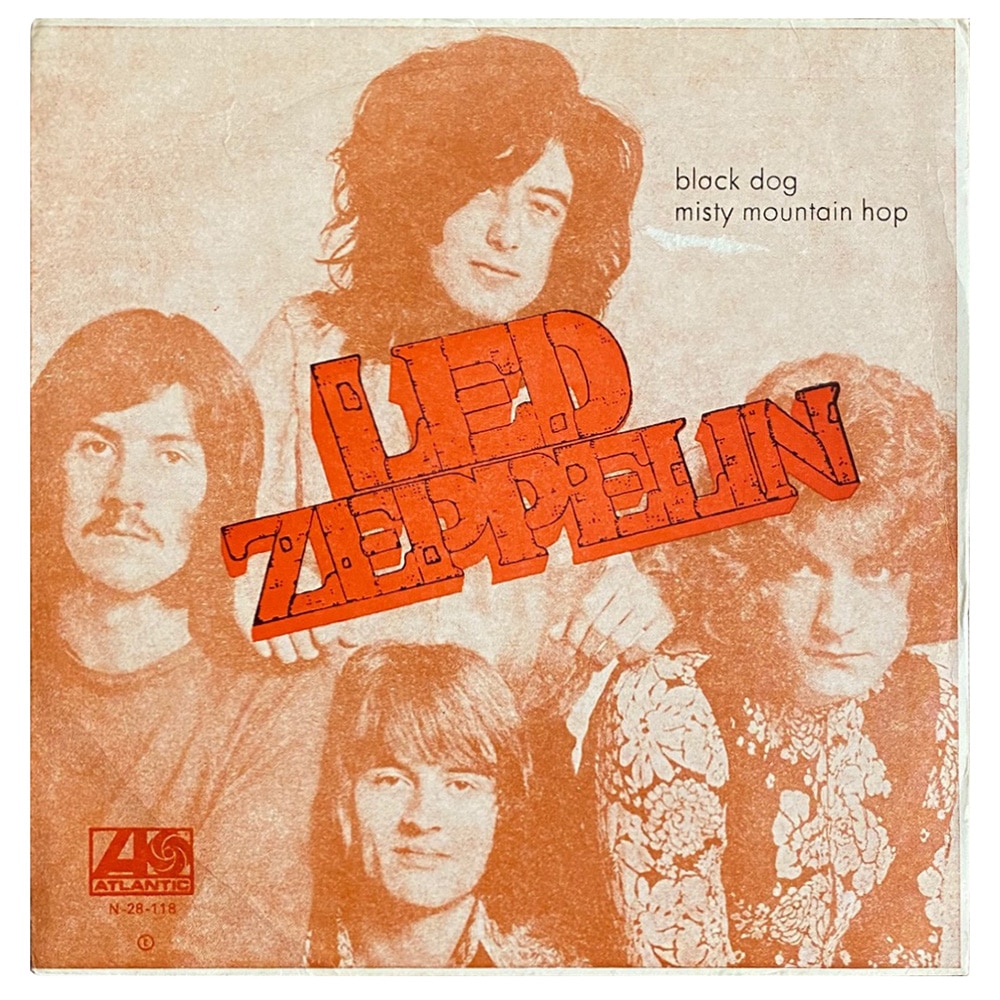 Single <br>Portugal (N-28-118) <br>Black Dog / Misty Mountain Hop (#1)