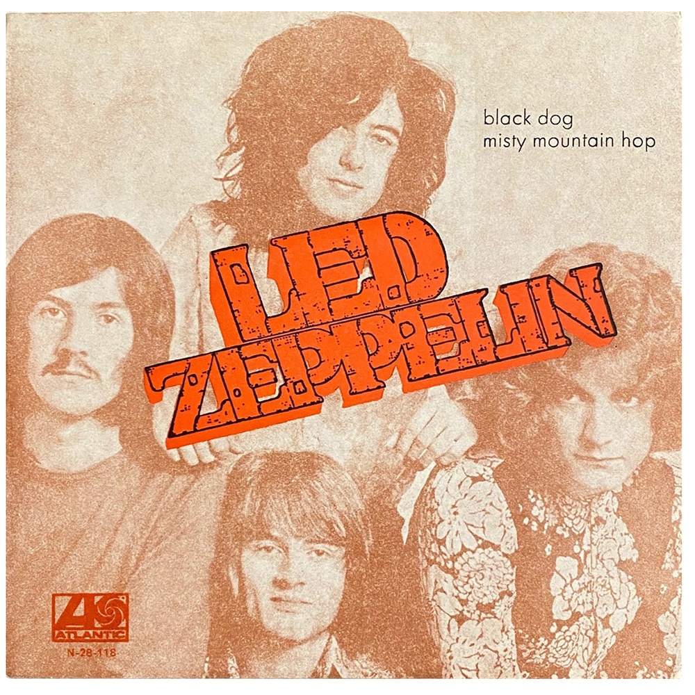 Single <br>Portugal (N-28-118) <br>Black Dog / Misty Mountain Hop (#2)