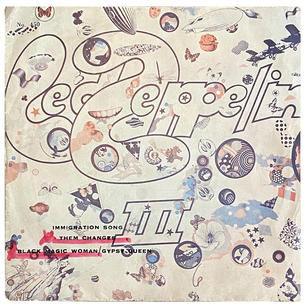 Single <br>Thailand (TK-450) <br>Immigrant Song / Them Changes / Black Magic Woman (#1)