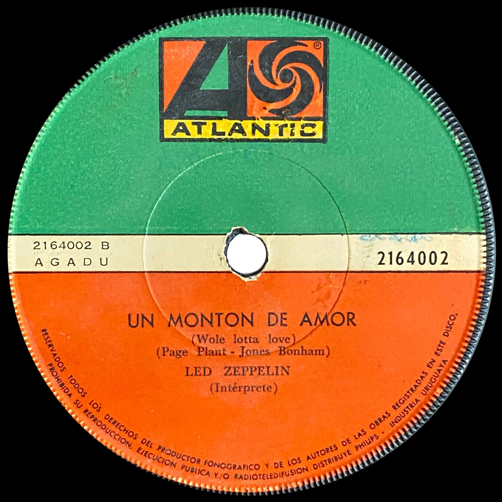 Single <br>Uruguay (2164002) <br>Living Loving Maid / Whole Lotta Love (#2) - Image 4