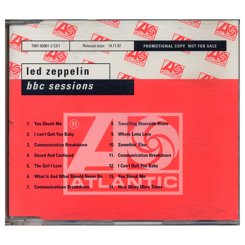BBC Sessions <br>CD, Promotional (Germany)
