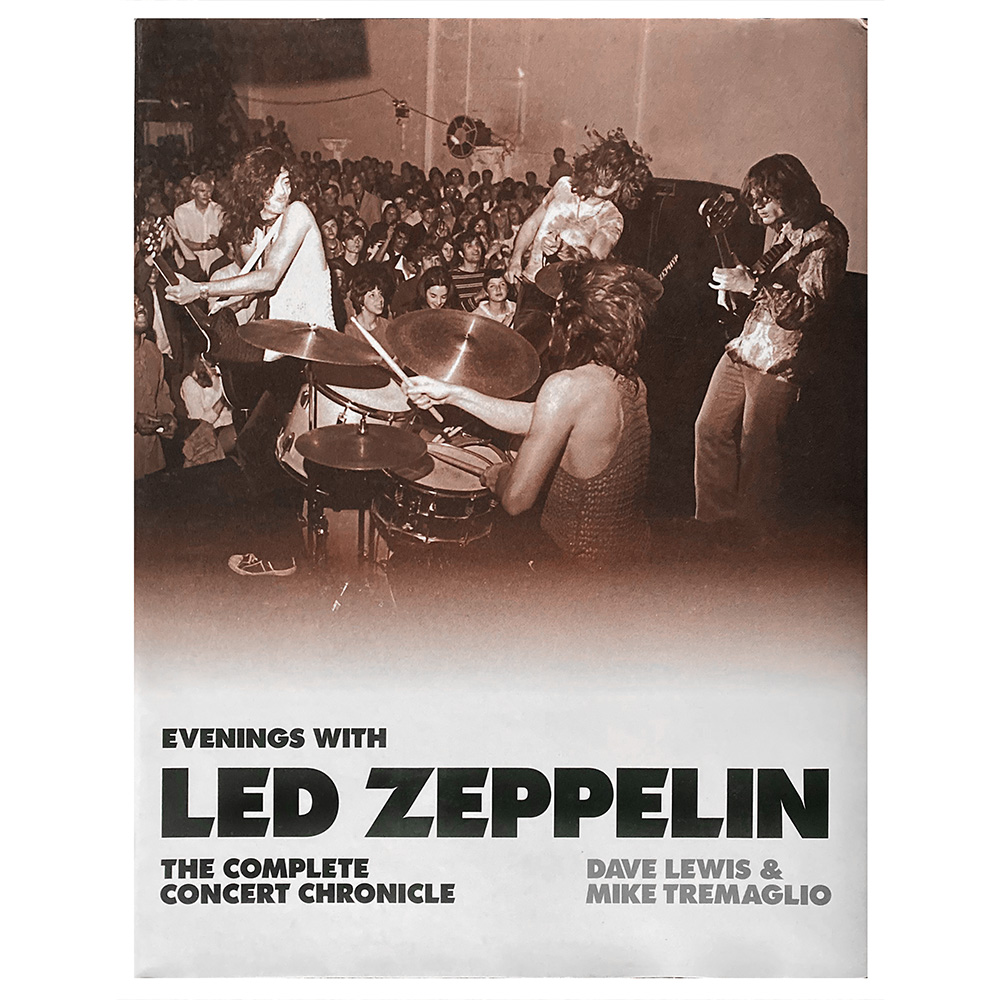 Book <br>Evenings With Led Zeppelin: The Complete Concert Chronicle, 2018 (UK)