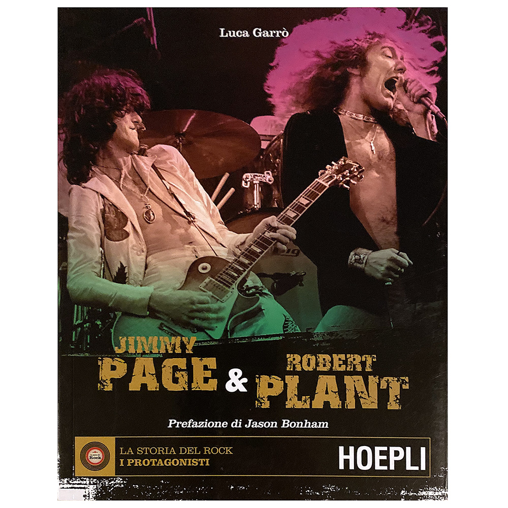 Book <br>Jimmy Page & Robert Plant (Italy)