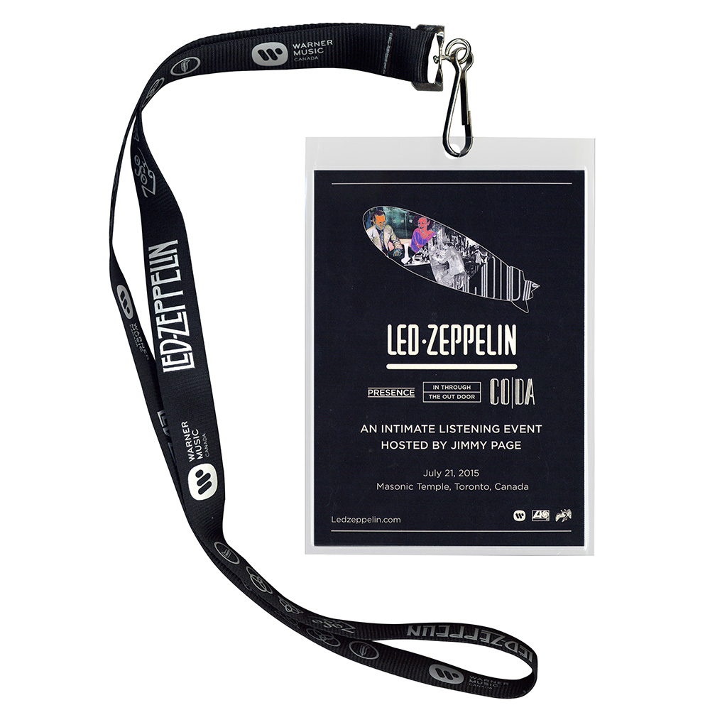 Remastered Series <br> Phase 4 <br>Listening Party #2, Lanyard (Canada)
