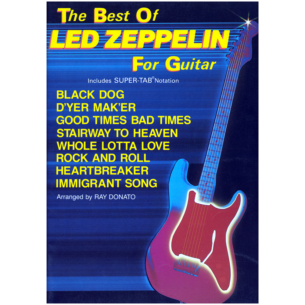 Songbook <br>The Best of Led Zeppelin for Guitar (USA)