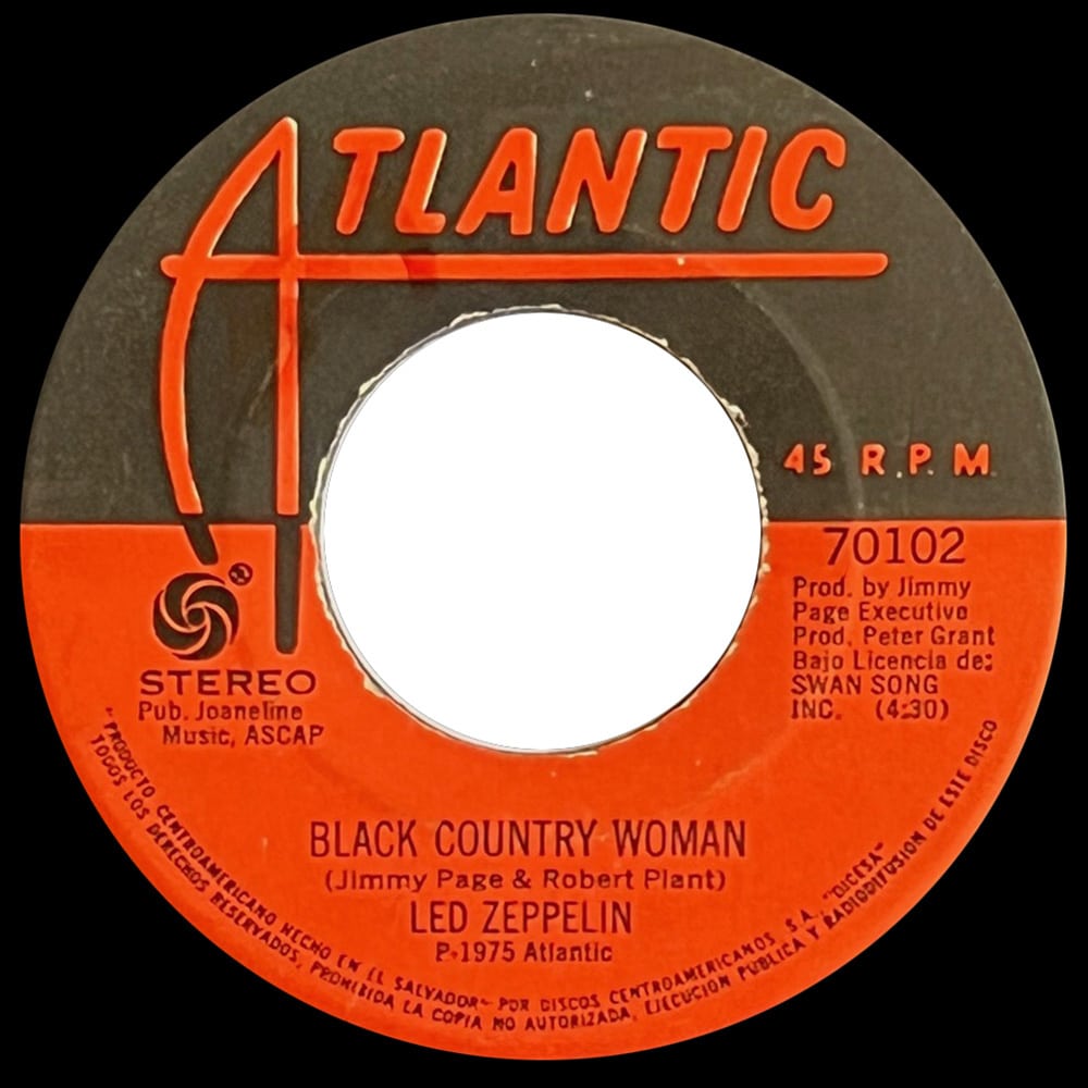 Single <br>El Salvador (70102) <br>Trampled Under Foot / Black Country Woman (#3) - Image 2