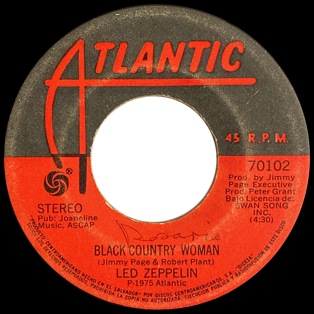 Single <br>El Salvador (70102) <br>Trampled Under Foot / Black Country Woman (#1) - Image 2