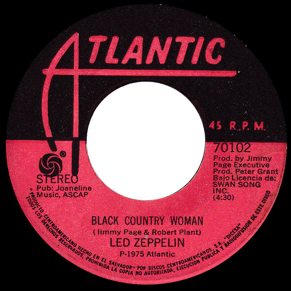 Single <br>El Salvador (70102) <br>Trampled Under Foot / Black Country Woman (#2) - Image 2