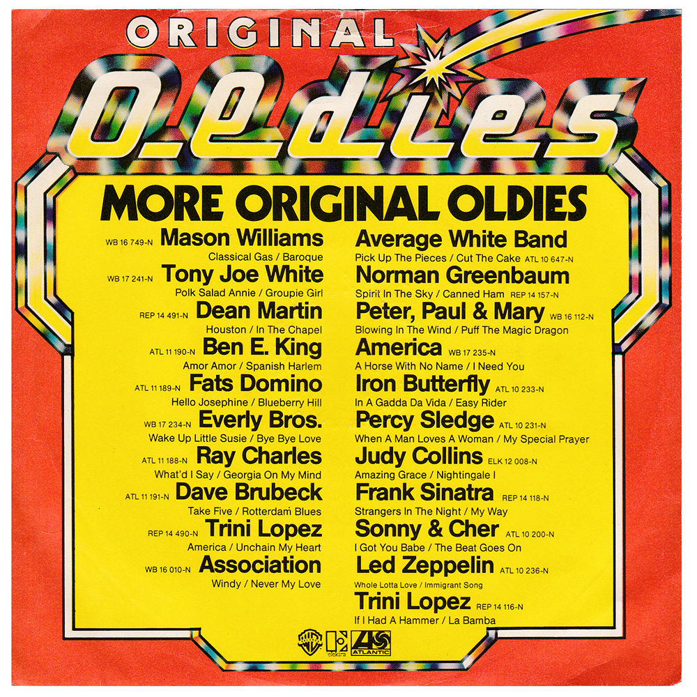 Single <br>Germany (ATL 10236) <br>Whole Lotta Love / Immigrant Song (Original Oldies #2) - Image 2