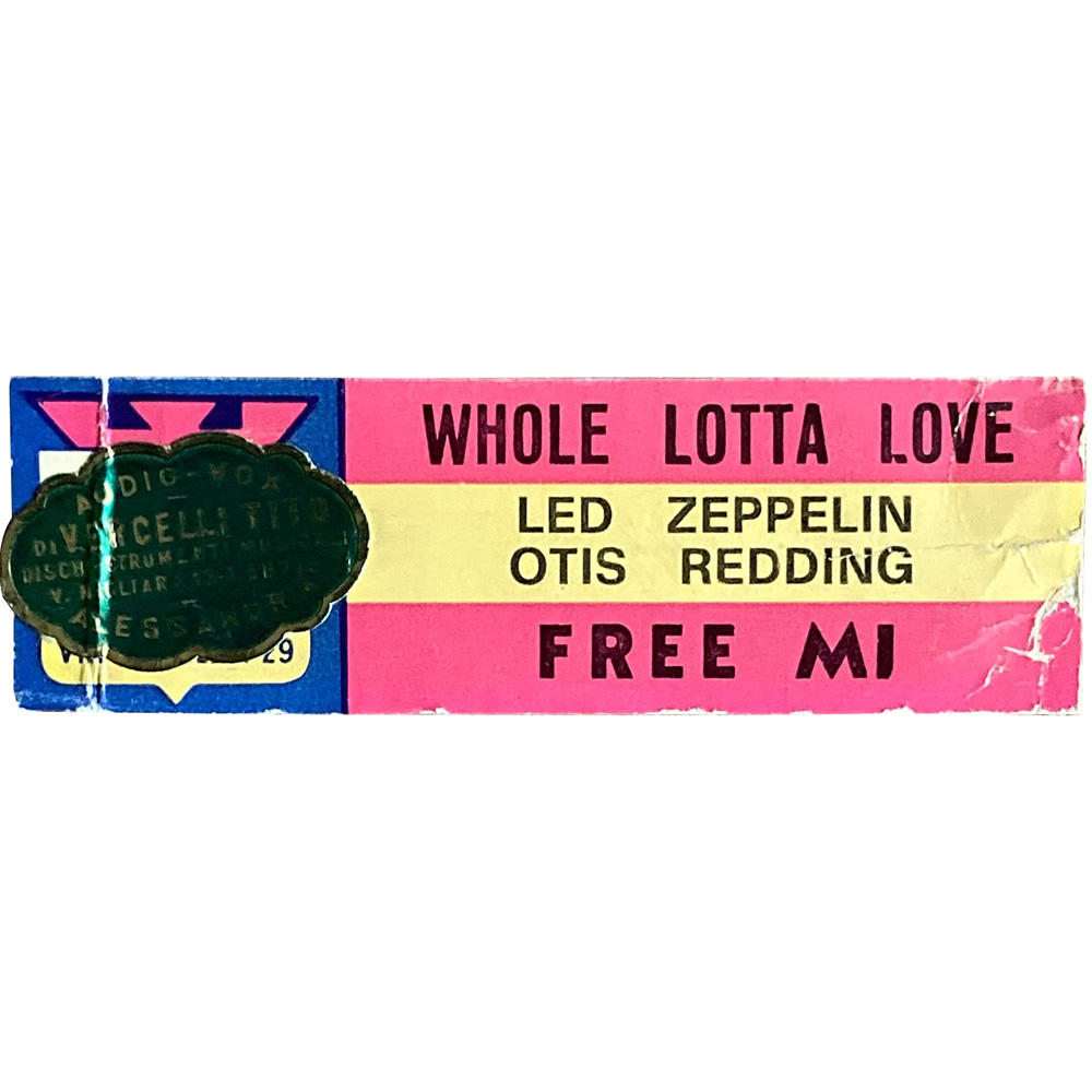Single <br>Italy (ATL JB 03935) <br>Whole Lotta Love / Free Me (Promo #2) - Image 4
