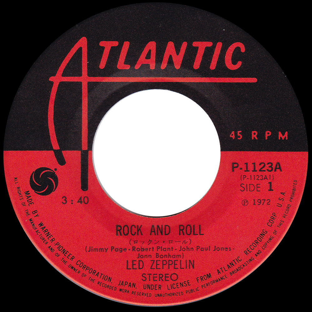 Single <br>Japan (P-1123A) <br>Rock and Roll / Four Sticks (#1) - Image 3