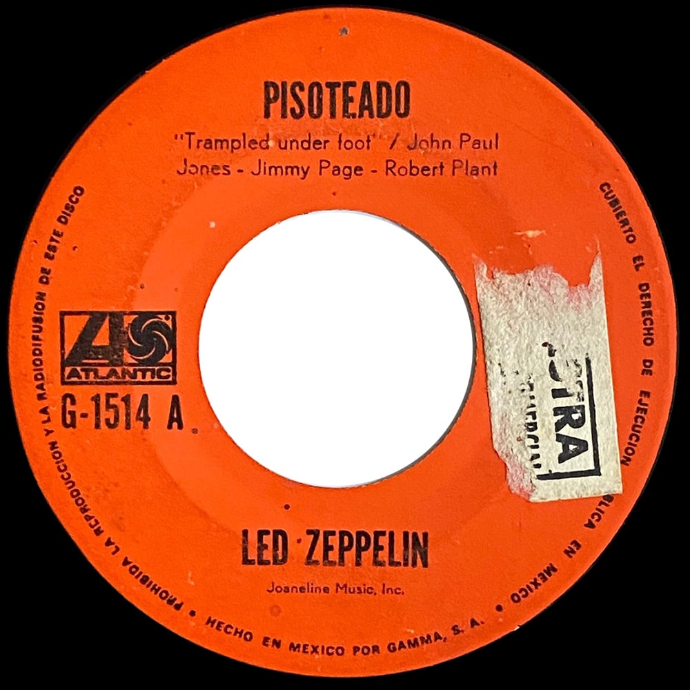 Single <br>Mexico (G-1514) <br>Trampled Under Foot / Black Country Woman (Promo #3) - Image 2