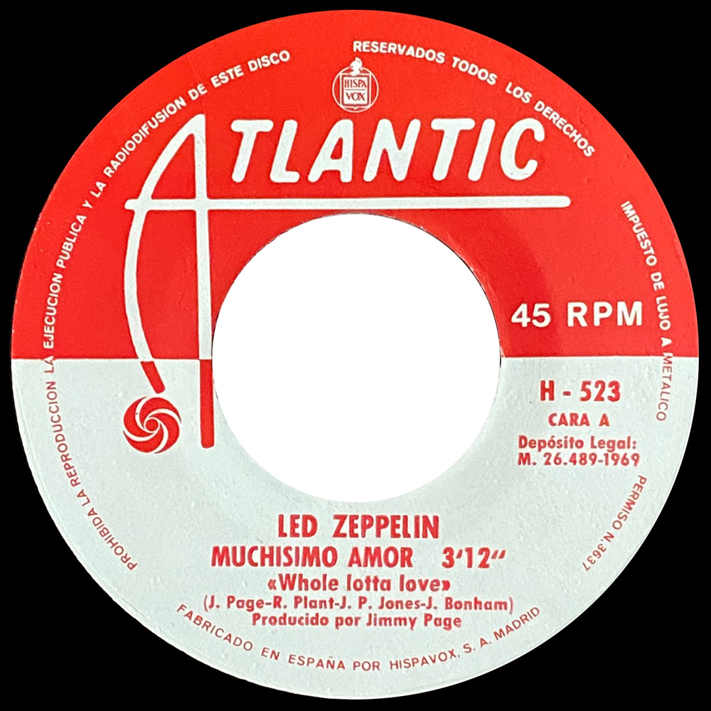 Single <br>Spain (H-523) <br>Whole Lotta Love / Communication Breakdown (#2) - Image 3